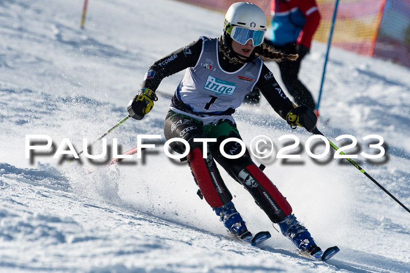 FIS Slalom Damen, Bay. Jugendmeisterschaft, 12.02.2023