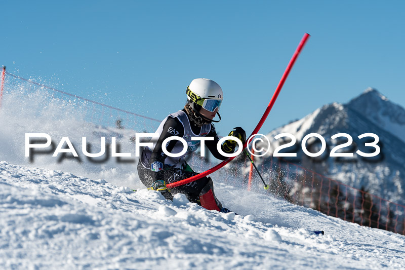 FIS Slalom Damen, Bay. Jugendmeisterschaft, 12.02.2023