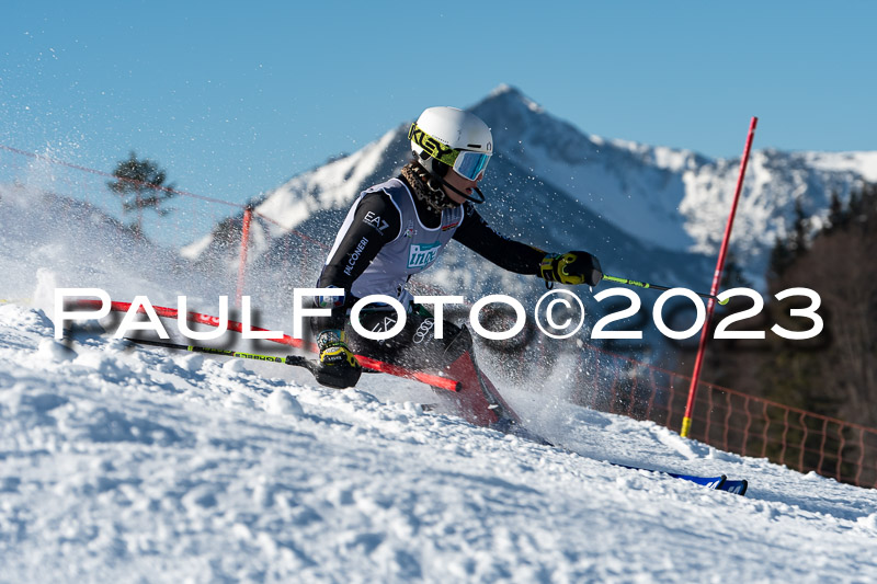 FIS Slalom Damen, Bay. Jugendmeisterschaft, 12.02.2023