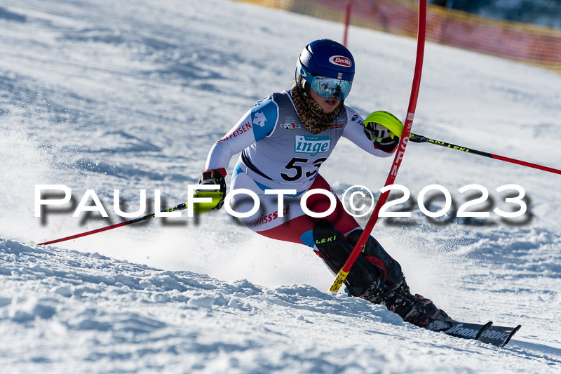 FIS Slalom Damen, Bay. Jugendmeisterschaft, 12.02.2023