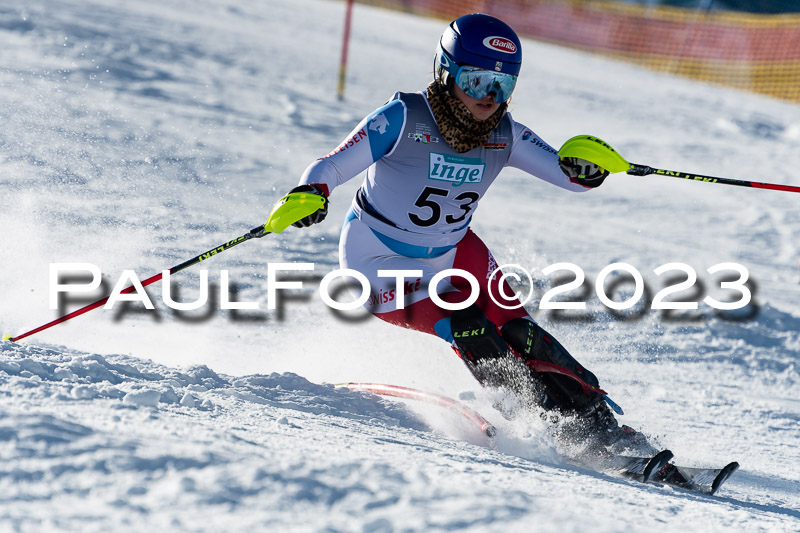 FIS Slalom Damen, Bay. Jugendmeisterschaft, 12.02.2023