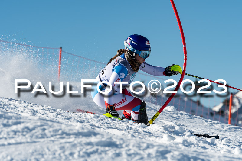 FIS Slalom Damen, Bay. Jugendmeisterschaft, 12.02.2023