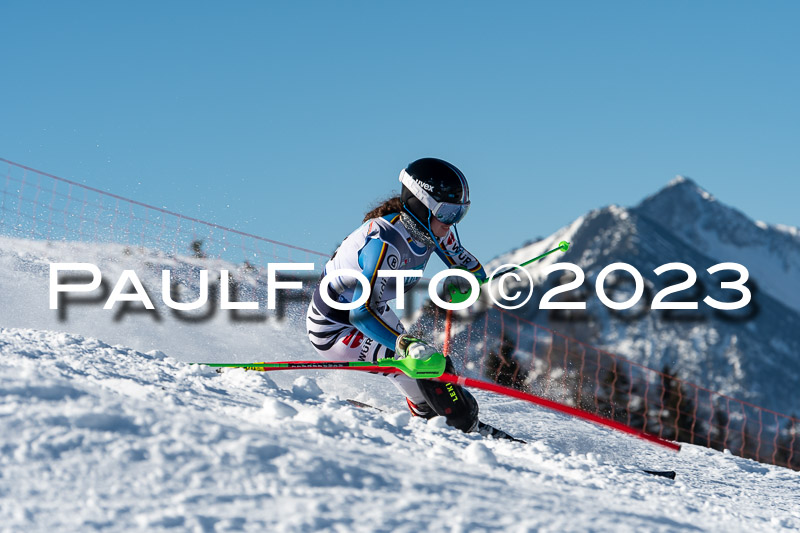 FIS Slalom Damen, Bay. Jugendmeisterschaft, 12.02.2023