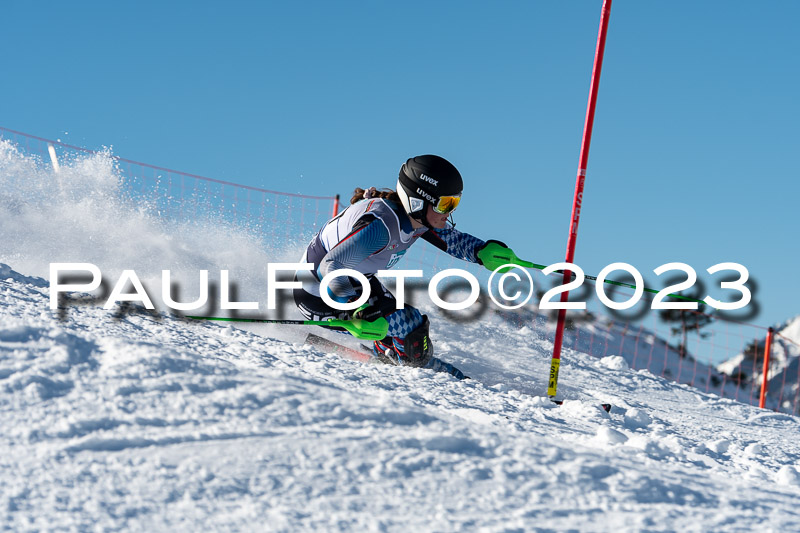 FIS Slalom Damen, Bay. Jugendmeisterschaft, 12.02.2023