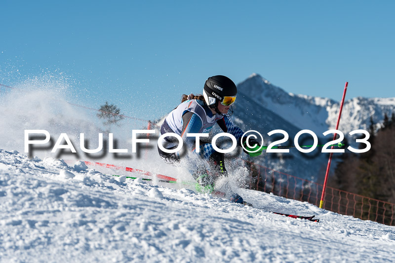 FIS Slalom Damen, Bay. Jugendmeisterschaft, 12.02.2023