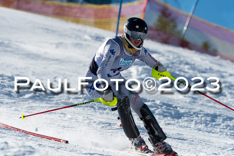 FIS Slalom Damen, Bay. Jugendmeisterschaft, 12.02.2023