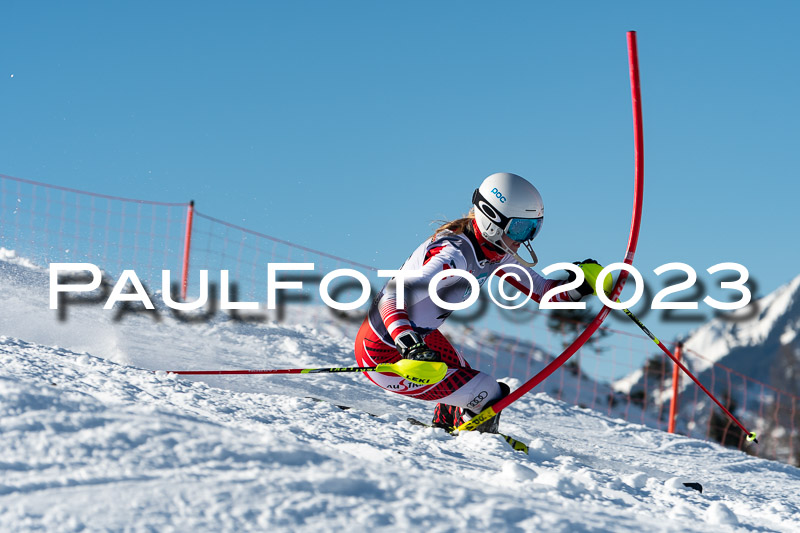 FIS Slalom Damen, Bay. Jugendmeisterschaft, 12.02.2023
