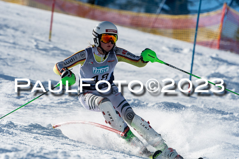 FIS Slalom Damen, Bay. Jugendmeisterschaft, 12.02.2023