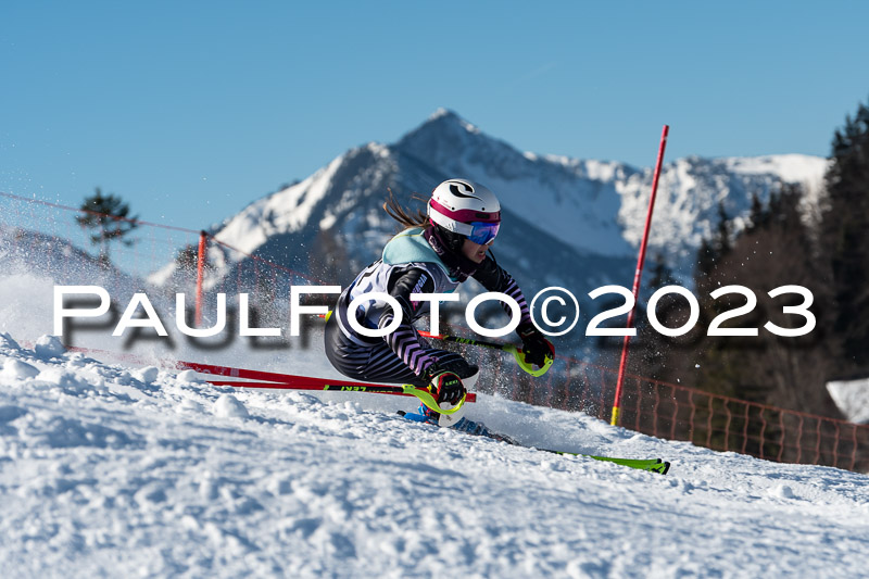 FIS Slalom Damen, Bay. Jugendmeisterschaft, 12.02.2023