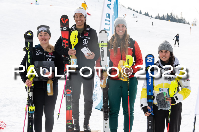 FIS Slalom Damen, Bay. Jugendmeisterschaft, 12.02.2023