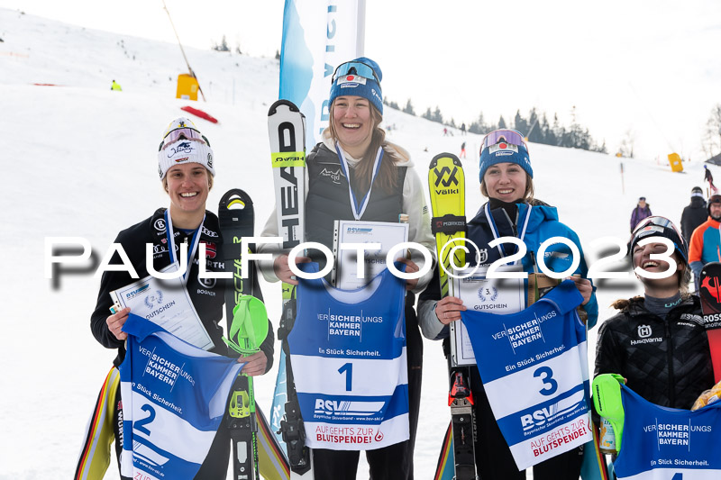 FIS Slalom Damen, Bay. Jugendmeisterschaft, 12.02.2023