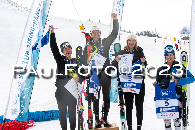 FIS Slalom Damen, Bay. Jugendmeisterschaft, 12.02.2023