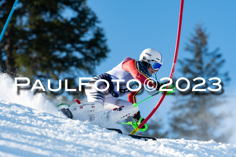 FIS Slalom Herren, Bay. Jugendmeisterschaft, 12.02.2023