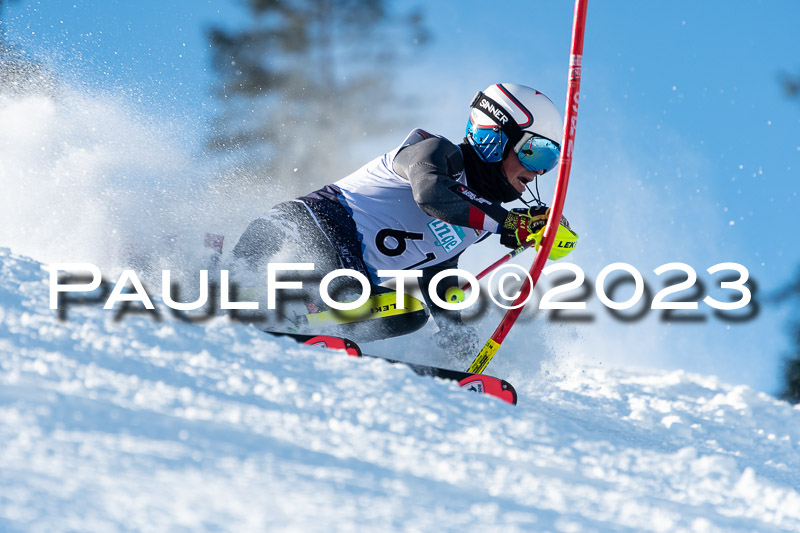 FIS Slalom Herren, Bay. Jugendmeisterschaft, 12.02.2023