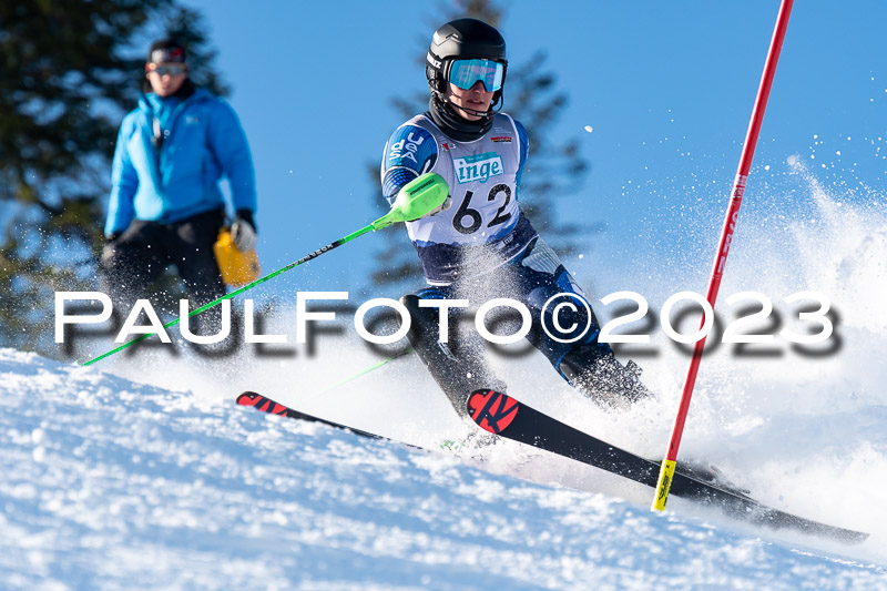 FIS Slalom Herren, Bay. Jugendmeisterschaft, 12.02.2023