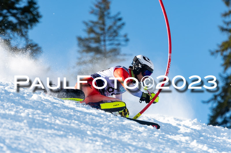 FIS Slalom Herren, Bay. Jugendmeisterschaft, 12.02.2023