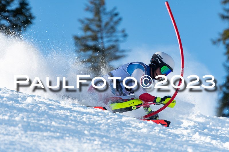 FIS Slalom Herren, Bay. Jugendmeisterschaft, 12.02.2023