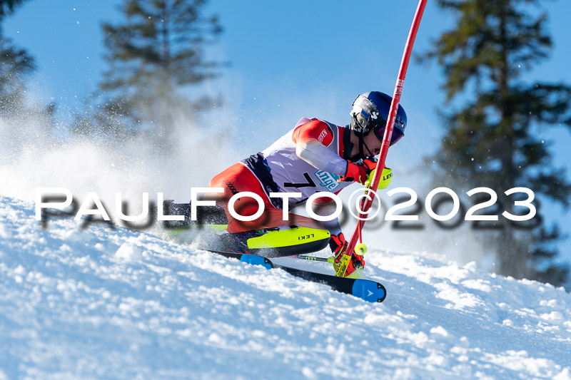 FIS Slalom Herren, Bay. Jugendmeisterschaft, 12.02.2023