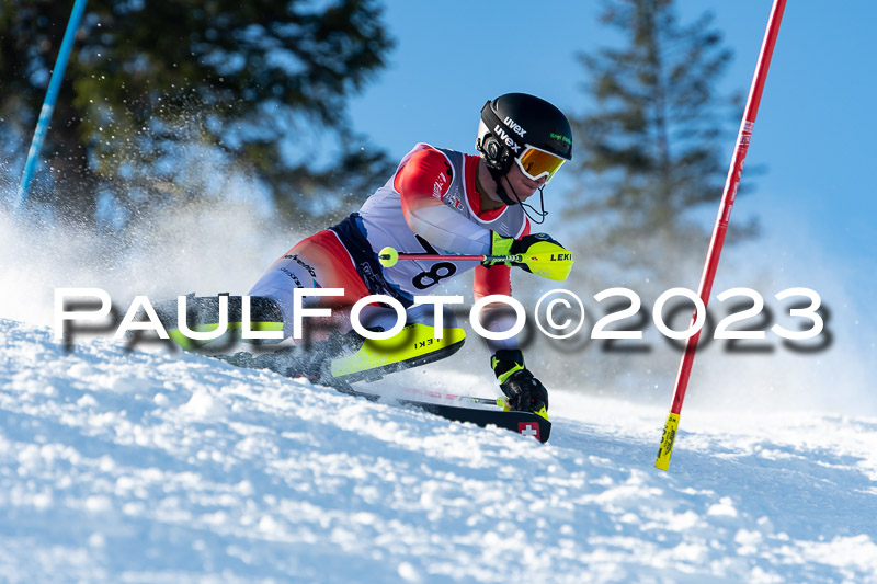FIS Slalom Herren, Bay. Jugendmeisterschaft, 12.02.2023