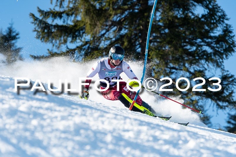 FIS Slalom Herren, Bay. Jugendmeisterschaft, 12.02.2023