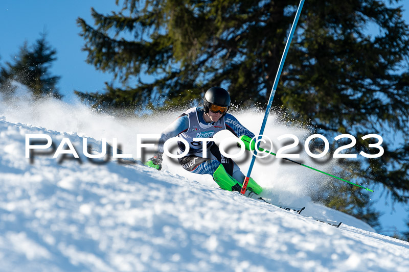 FIS Slalom Herren, Bay. Jugendmeisterschaft, 12.02.2023