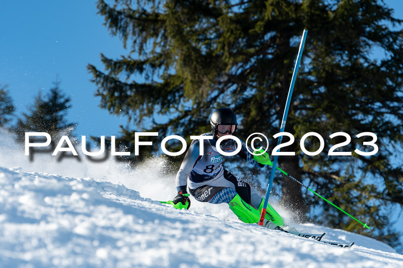 FIS Slalom Herren, Bay. Jugendmeisterschaft, 12.02.2023