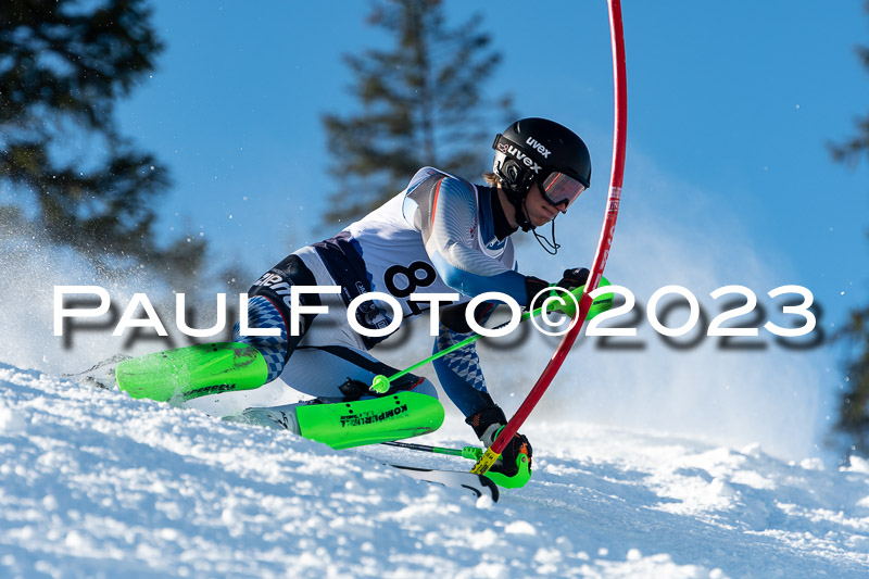 FIS Slalom Herren, Bay. Jugendmeisterschaft, 12.02.2023