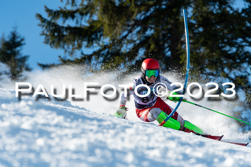 FIS Slalom Herren, Bay. Jugendmeisterschaft, 12.02.2023