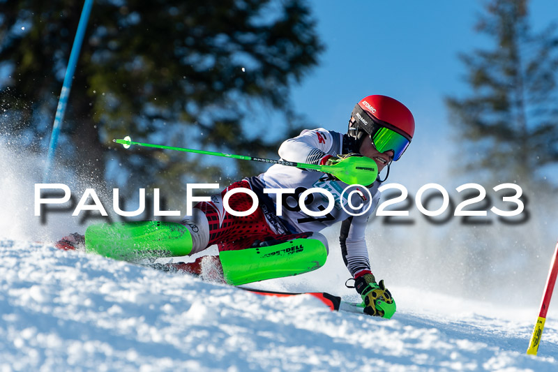 FIS Slalom Herren, Bay. Jugendmeisterschaft, 12.02.2023