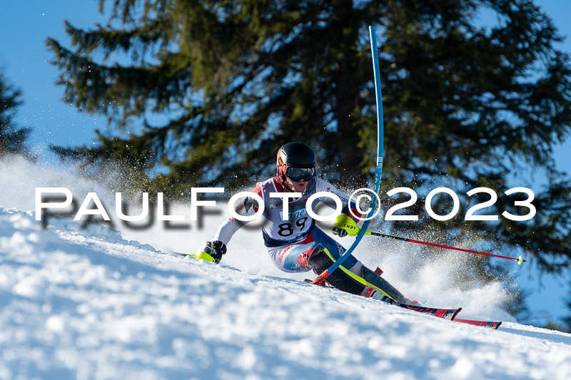 FIS Slalom Herren, Bay. Jugendmeisterschaft, 12.02.2023