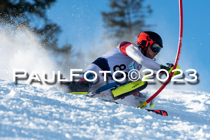 FIS Slalom Herren, Bay. Jugendmeisterschaft, 12.02.2023