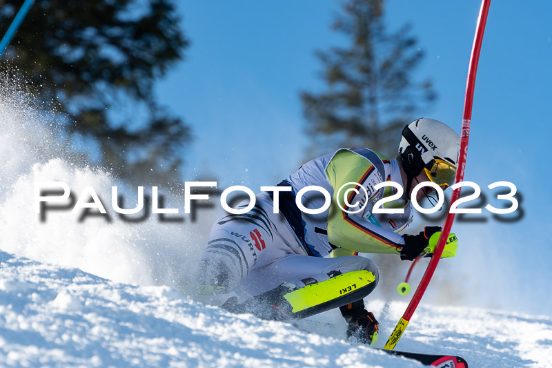 FIS Slalom Herren, Bay. Jugendmeisterschaft, 12.02.2023