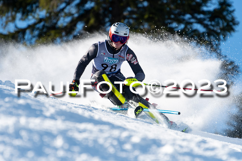 FIS Slalom Herren, Bay. Jugendmeisterschaft, 12.02.2023