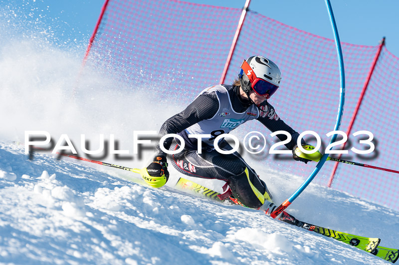 FIS Slalom Herren, Bay. Jugendmeisterschaft, 12.02.2023