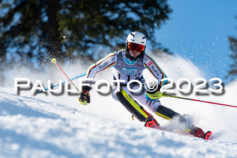 FIS Slalom Herren, Bay. Jugendmeisterschaft, 12.02.2023