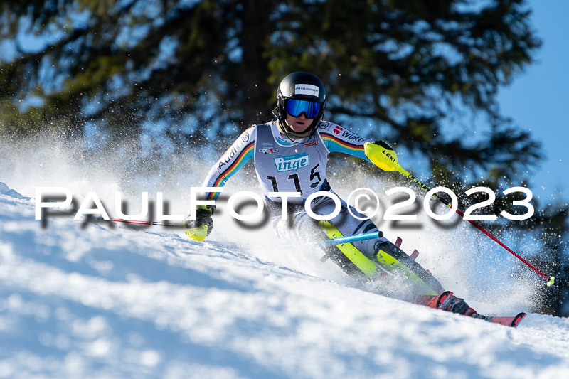 FIS Slalom Herren, Bay. Jugendmeisterschaft, 12.02.2023