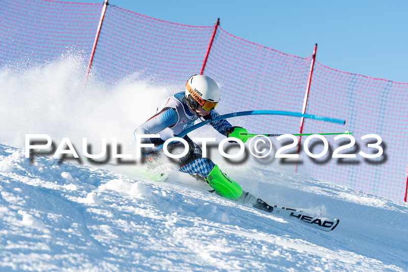 FIS Slalom Herren, Bay. Jugendmeisterschaft, 12.02.2023