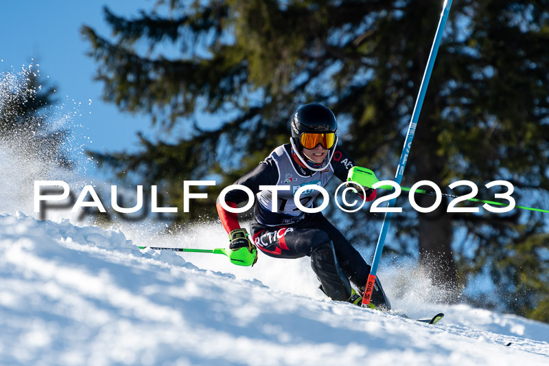 FIS Slalom Herren, Bay. Jugendmeisterschaft, 12.02.2023