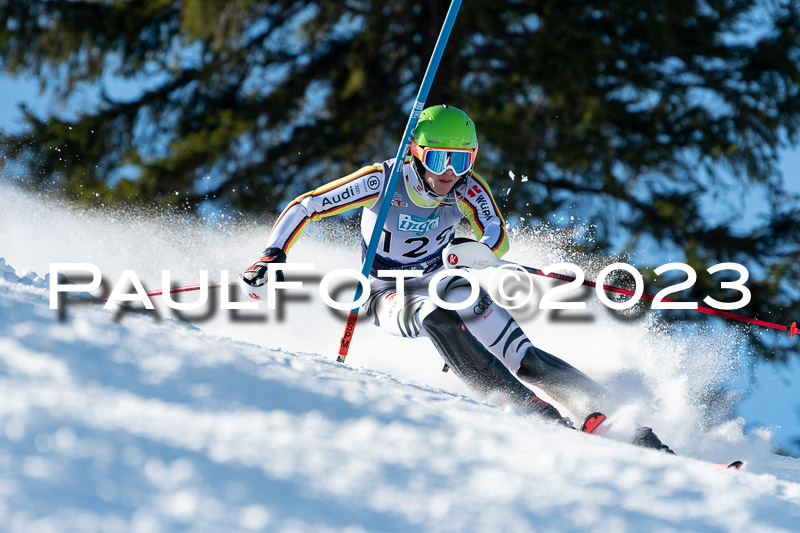 FIS Slalom Herren, Bay. Jugendmeisterschaft, 12.02.2023