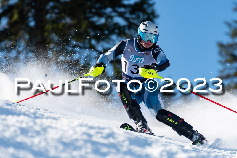 FIS Slalom Herren, Bay. Jugendmeisterschaft, 12.02.2023