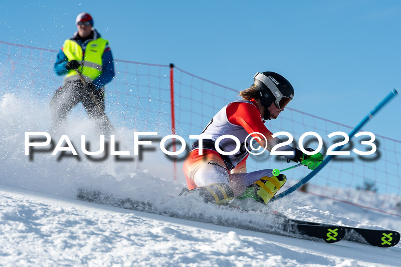 FIS Slalom Herren, Bay. Jugendmeisterschaft, 12.02.2023