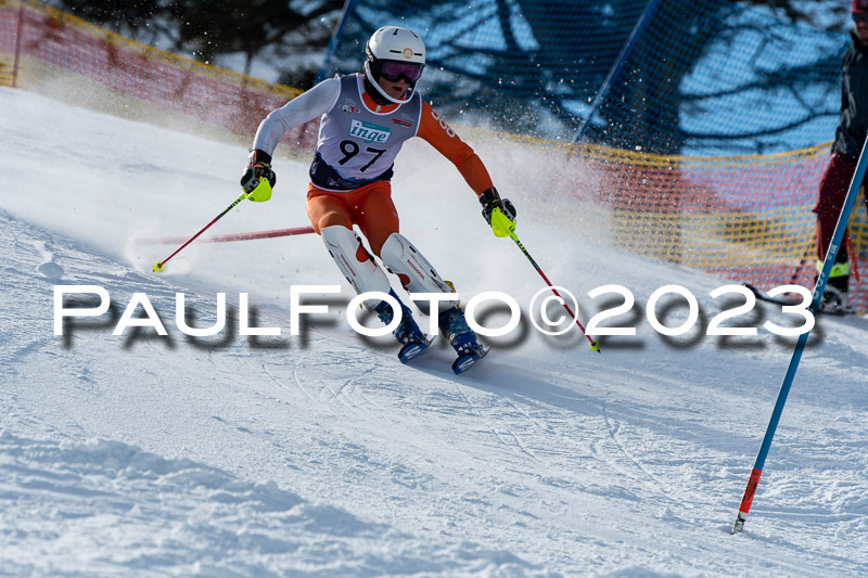 FIS Slalom Herren, Bay. Jugendmeisterschaft, 12.02.2023