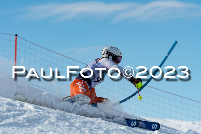 FIS Slalom Herren, Bay. Jugendmeisterschaft, 12.02.2023