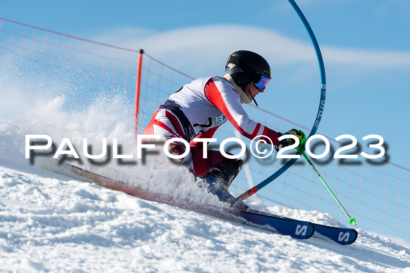 FIS Slalom Herren, Bay. Jugendmeisterschaft, 12.02.2023