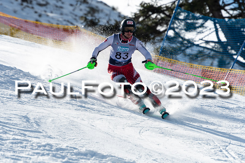 FIS Slalom Herren, Bay. Jugendmeisterschaft, 12.02.2023