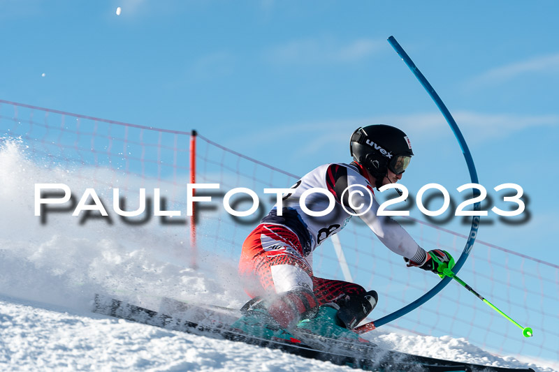 FIS Slalom Herren, Bay. Jugendmeisterschaft, 12.02.2023