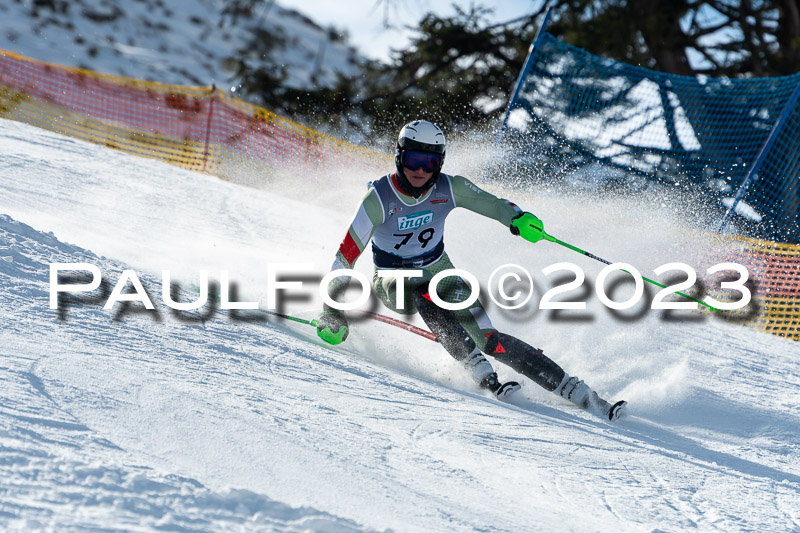 FIS Slalom Herren, Bay. Jugendmeisterschaft, 12.02.2023