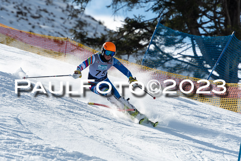 FIS Slalom Herren, Bay. Jugendmeisterschaft, 12.02.2023