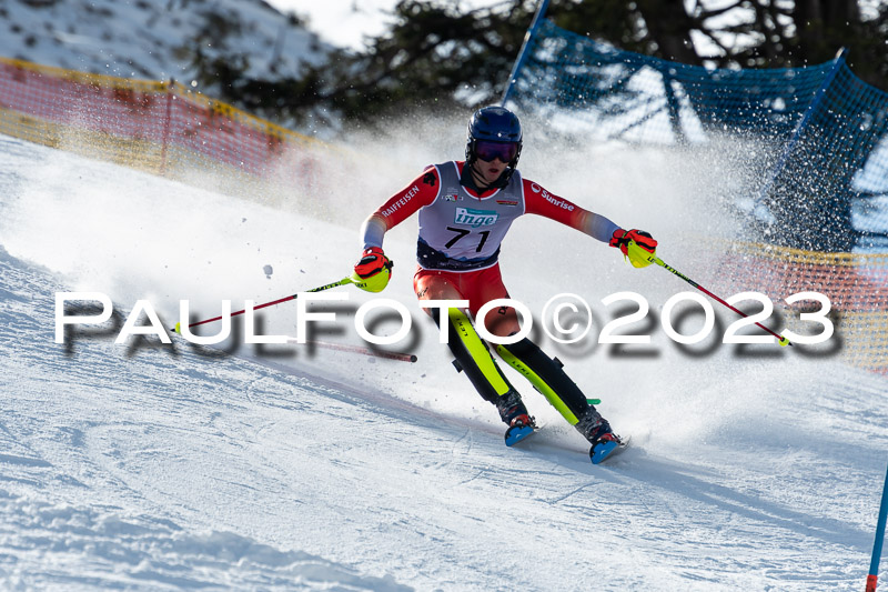 FIS Slalom Herren, Bay. Jugendmeisterschaft, 12.02.2023