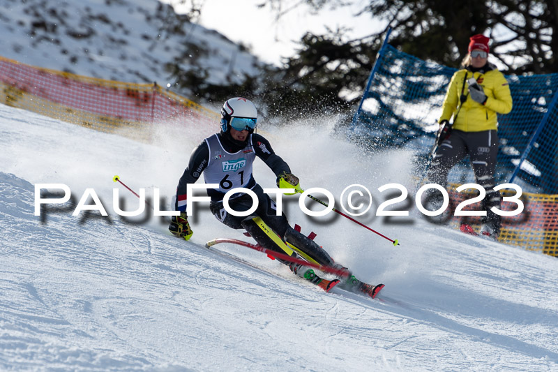 FIS Slalom Herren, Bay. Jugendmeisterschaft, 12.02.2023